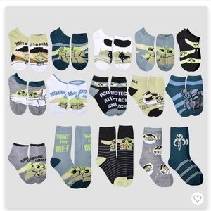New set of Mandalorian The Kid Socks 15 pairs